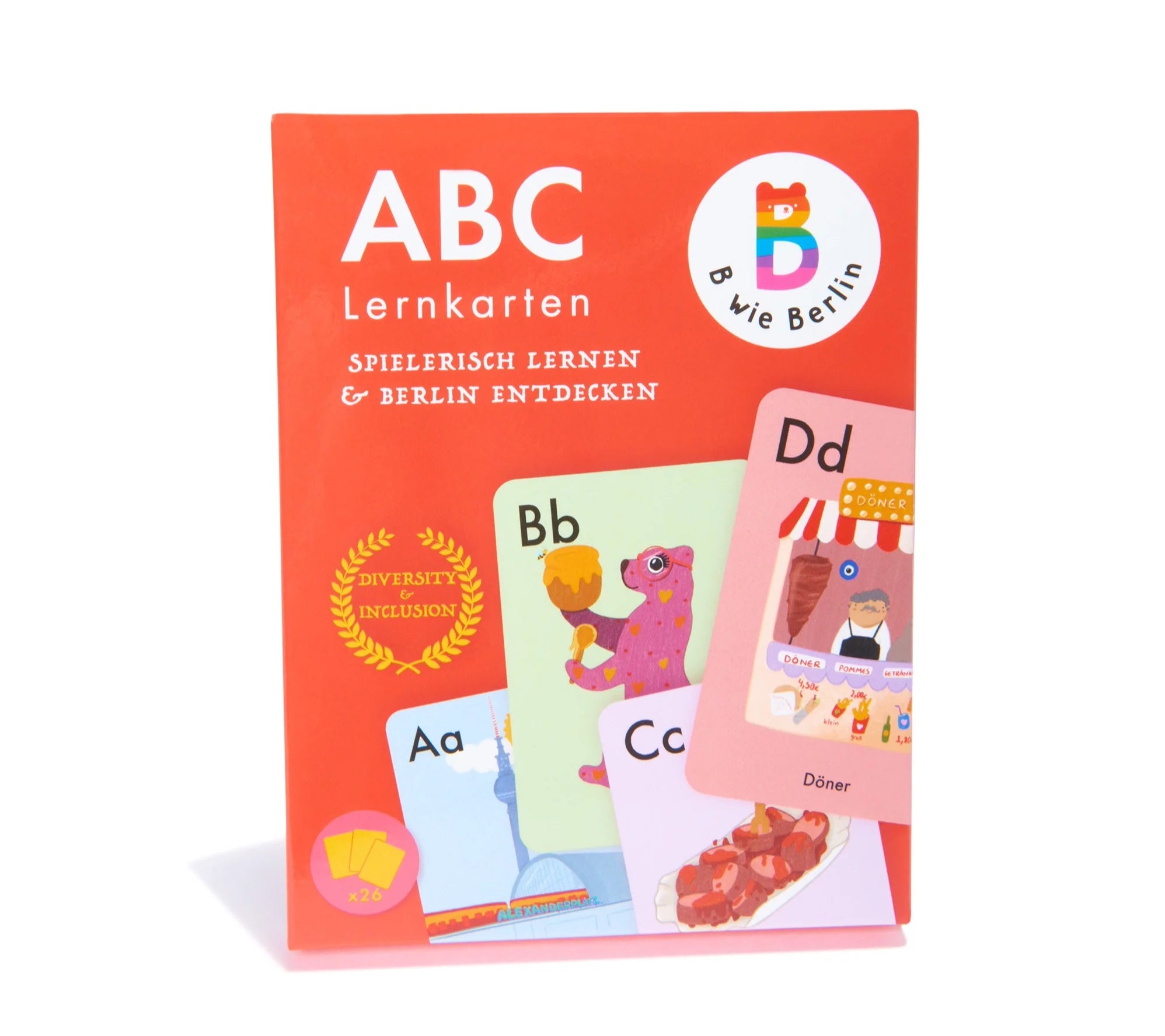 B wie Berlin - ABC Lernkarten