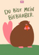 Postkarte Biebhaber
