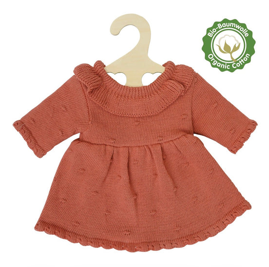 Strickkleid mit Kragen