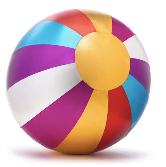Stoffball Zirkus bunt, 40cm