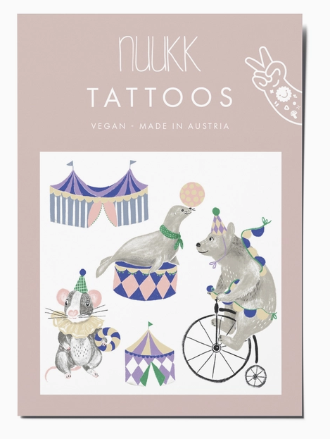 Bio Tattoos für Kinder, Zirkus