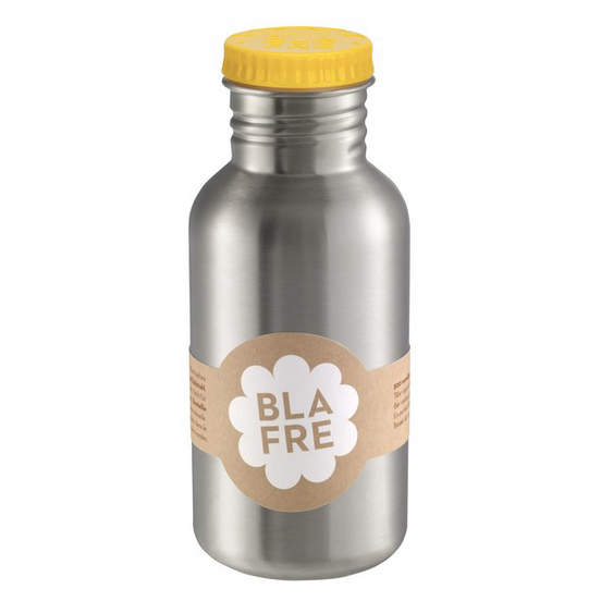 Trinkflasche aus Edelstahl 500ml, gelb