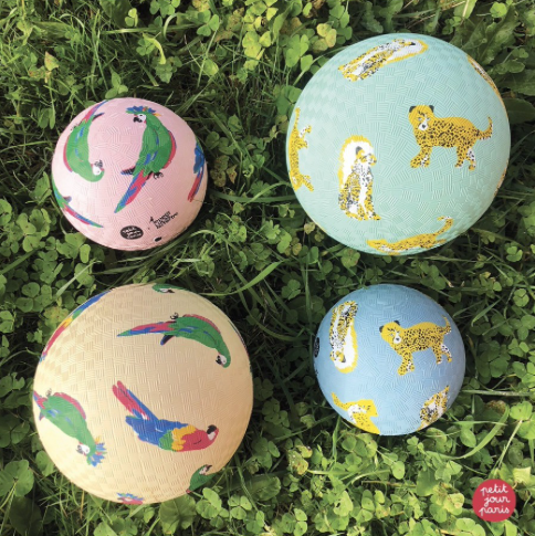 Ball aus Naturkautschuk, Papagei ∅18cm