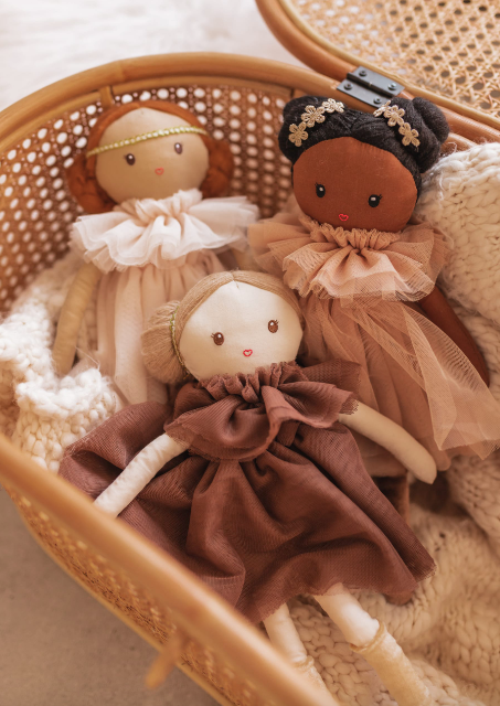 Stoffpuppe Dollie Maggy Lu, 35cm