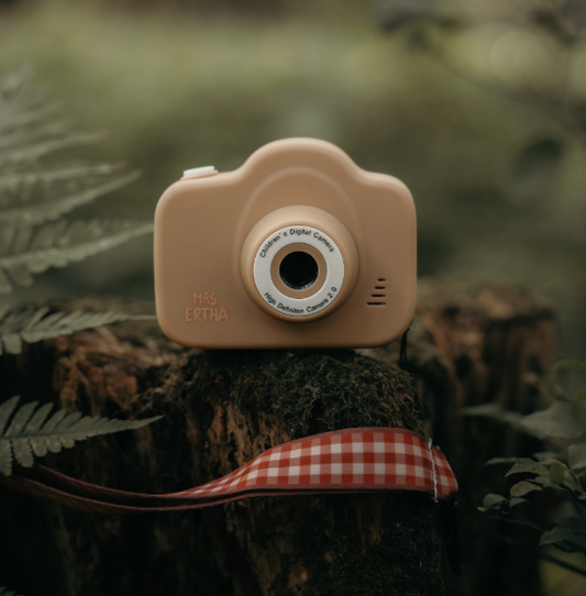 Cam Cam Digitalkamera für Kinder, Peanut Vintage Squares