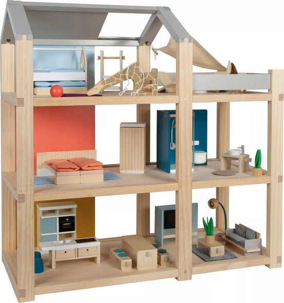 B-Ware / Ausstellungsstück Puppenhaus möbliert