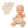 Puppenwindeln aus Musselin, 2er Set