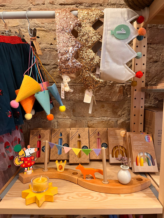 Stecker DIY Girlande Pastell