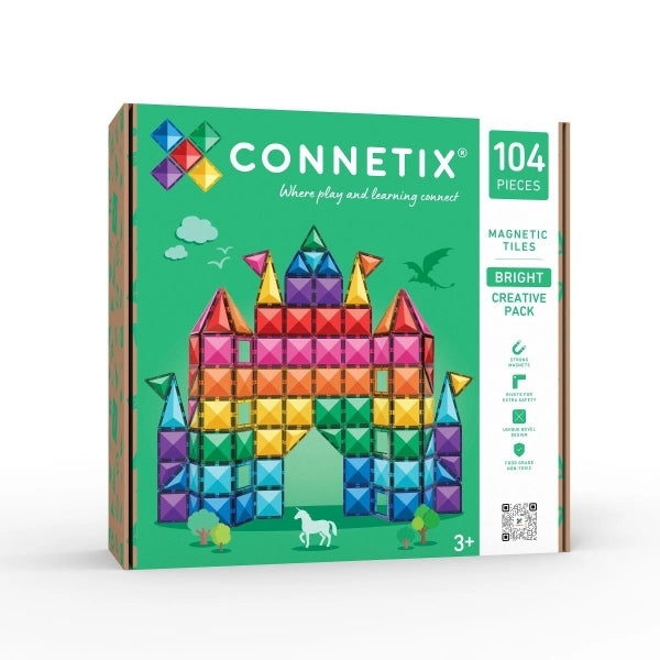 Creative Magnetbausteine Bright - 104 Teile