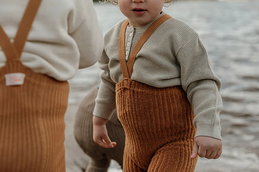 Legging mit Trägern GRANNY, Amber footless