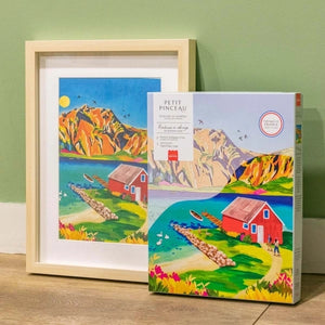 DIY Set Malen nach Zahl NORWEGEN • für Erwachsenen
