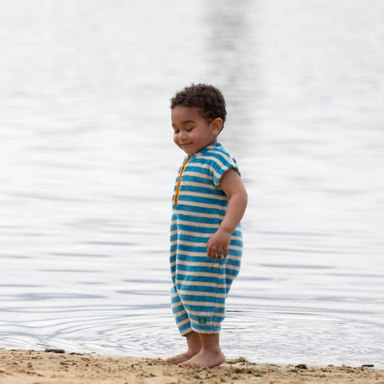 Strand Overall aus Bio-Frottee