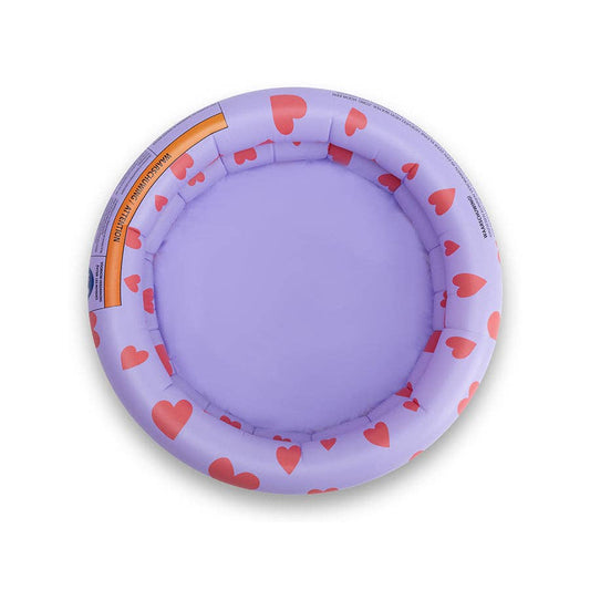 Baby-Pool Lila Herzen Ø60cm
