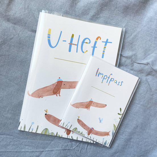 U-Heft Hülle Dackel  