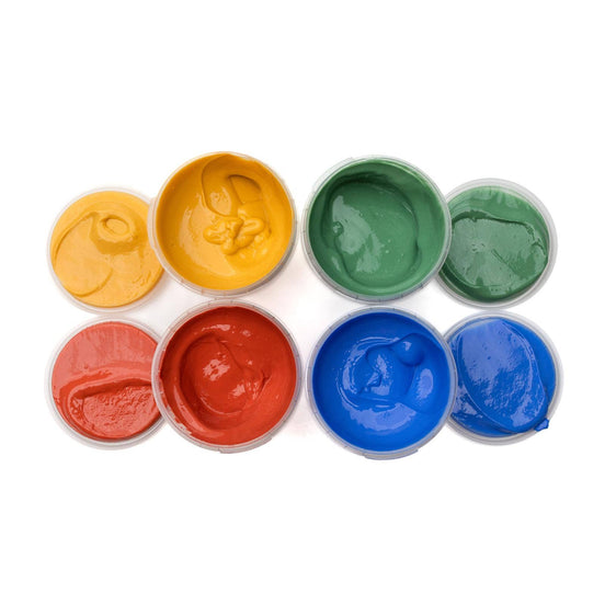 Fingerfarben bio & vegan, 4er Set "Aki"