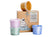 Kristall Fingerfarben bio 4er Set "Mika"