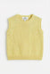 Weste aus Merinowolle, Butter yellow