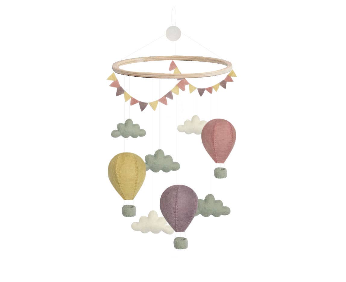 Mobile Luftballons, Pastell