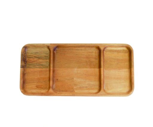 Sortier-Tablett aus Holz