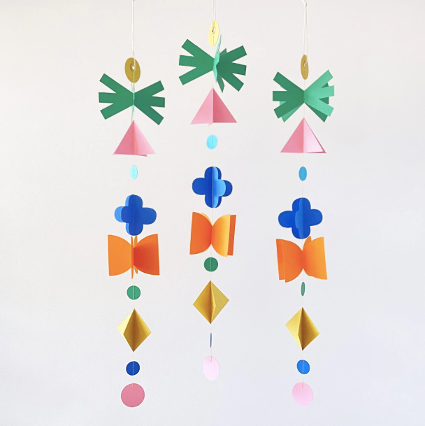 Girlande aus Papier, Totem (1 Stk.)