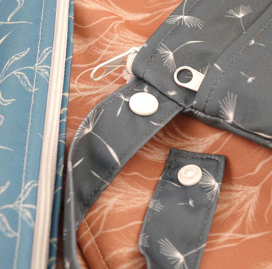 Wetbag mit Trockenfach Pusteblume (S)